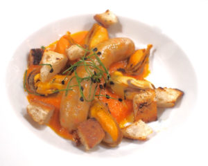 Mosselen met chorizo