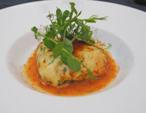 Kreeft in een flensje