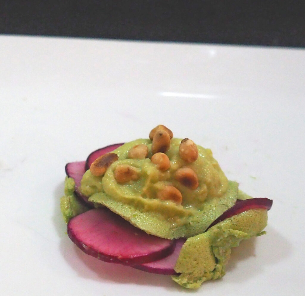 Kropslaschuimpjes met radijs