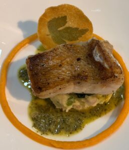 Roodbaarsfilet met lavas